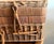Vintage Wicker Picnic Basket/ Rattan Storage Case With Handles For Sale - Image 4 of 13