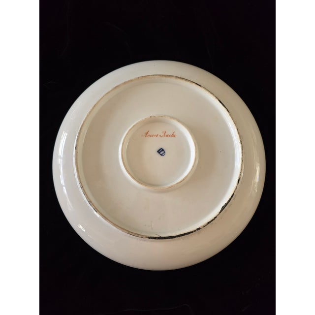 Antique Signed Royal Vienna Jeweled 24k Gold Charger For Sale - Image 13 of 14