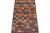 Tribal 1950s Vintage Qashqai Persian Gabbeh Runner in Polychromatic Patterns by Rug & Kilim For Sale - Image 3 of 8