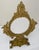 Victorian French Victorian Gilt Bronze Vanity Oval Table Mirror With Cherubs For Sale - Image 3 of 12