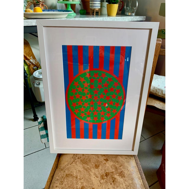 1963 Original Robert Indiana Glory Banner Serigraph For Sale - Image 11 of 11