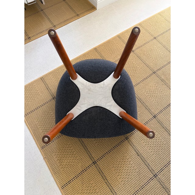 Contemporary Saiba Dining Chair Set For Sale - Image 3 of 7