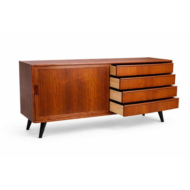 Mid-Century Modern Vintage Danish Sideboard, 1960s For Sale - Image 3 of 9
