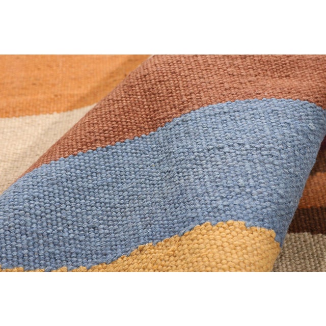 Contemporary Indian Kilim Rug, 08'04 X 10'02 For Sale In Dallas - Image 6 of 10