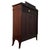 Antique English Mahogany Glazed Display Cabinet Vitrine, 1800s For Sale - Image 10 of 13