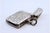 Victorian Silver Matchbox with Plant Motifs Surrounding Monogram Card and Suspension Ring For Sale - Image 4 of 7