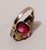 Gold Amtique 18kt Gold Ring with Garnet and Precious Stones, 1890s For Sale - Image 8 of 18