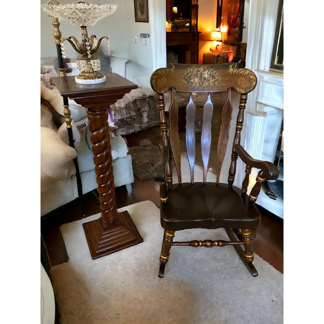 Absolutely stunning 1960s Nichols and Stone one owner well loved rocking chair. This chair is the rocking chair of all...