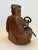 Japanese Antique Wood Carving of a Monkey in a Monk's Robe For Sale - Image 3 of 15