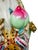 Palatial 21.5" Famille Rose Shouxing "Three Stars" Figurine – Hand-Painted Throne Masterwork With 360° Gold Gilt Artistry For Sale In Tampa - Image 6 of 18