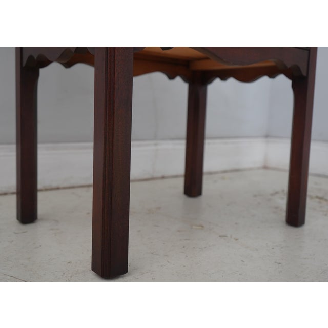 Henkel Harris Mahogany Open Nightstand For Sale - Image 10 of 16