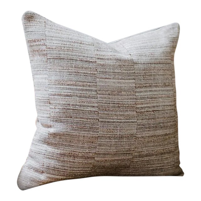Anne Kirk Linen Square Pillow For Sale