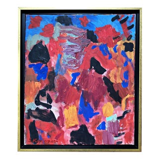Sigrid Kopfermann, Oil on Canvas, Signed, Informal Artist For Sale