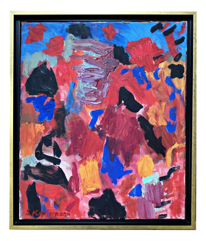 Sigrid Kopfermann, Oil on Canvas, Signed, Informal Artist
