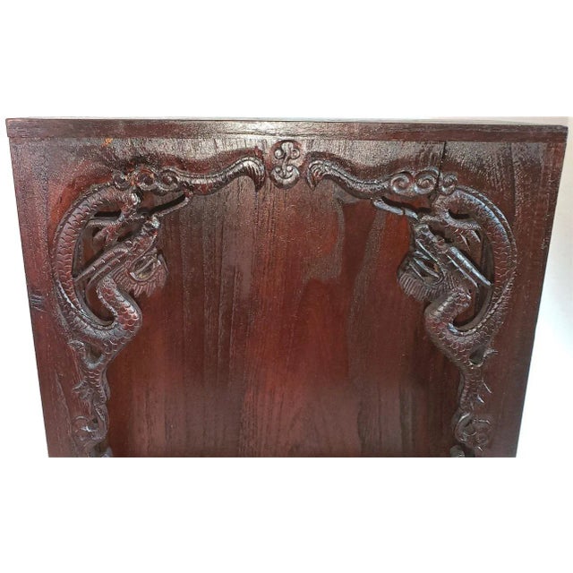 Religious Vintage Japanese Temple Style Box For Sale - Image 3 of 10