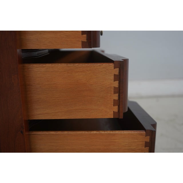 Jasper Block Front Cherry Slant Front Secretary Desk For Sale In Philadelphia - Image 6 of 18