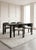 2020s Conan Wood Dining Armchair Chair in Mauve and Black For Sale - Image 5 of 6