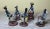 Late 20th Century Caribbean Musical Group Ceramic Figurines - Set of 5, Made in Antigua For Sale - Image 9 of 12