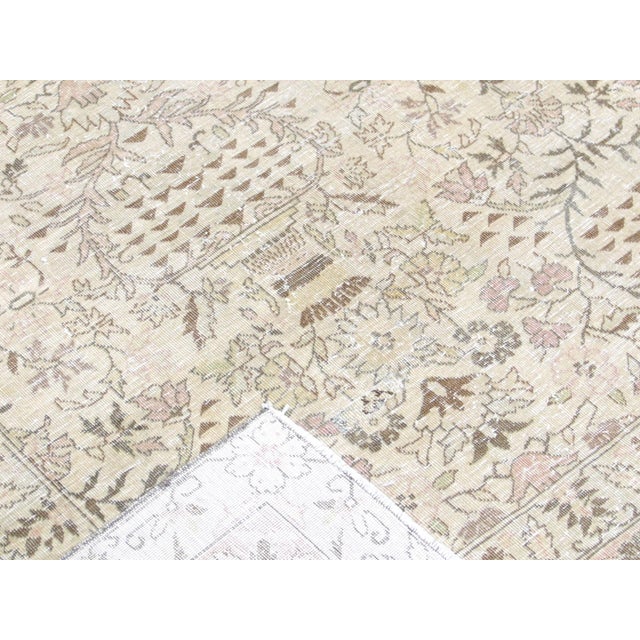1940s Persian Tabriz Rug For Sale - Image 4 of 5