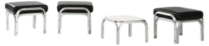 Seating Group by Jørn Utzon attributed to Fritz Hansen, 1960s, Set of 4