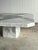 Italian Carrara & Bardiglio Marble Inlay Coffee Table, 1970s For Sale - Image 11 of 15