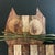 1960s Large Vintage Couroc Cat Tray - Wood, Brass, Resin For Sale - Image 5 of 7