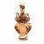 Vintage 14k Yellow Gold, Opal & Diamond Figural Owl Pendant for a Necklace For Sale - Image 12 of 12