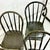 Dark Green Late 19th C. Antique Americana Farmhouse Boho Chic Chippy Paint Windsor Pine Dining Chairs - Set of 6. For Sale - Image 8 of 16