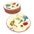 Set of 8 Williams-Sonoma French Market 9" Salad Plates— Made in Portugal — Mediterranean Vegetable Motif For Sale