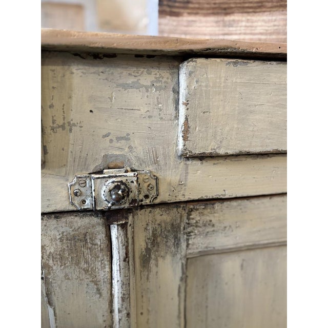 Beige Parisian Buffet with Beige Patina, 1930s For Sale - Image 8 of 13