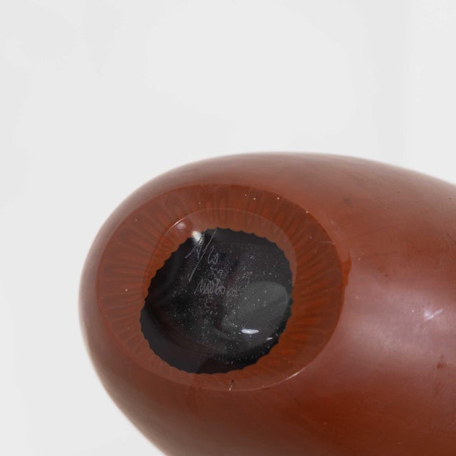 1980s Murine Murano Art Glass Vase For Sale In New York - Image 6 of 9