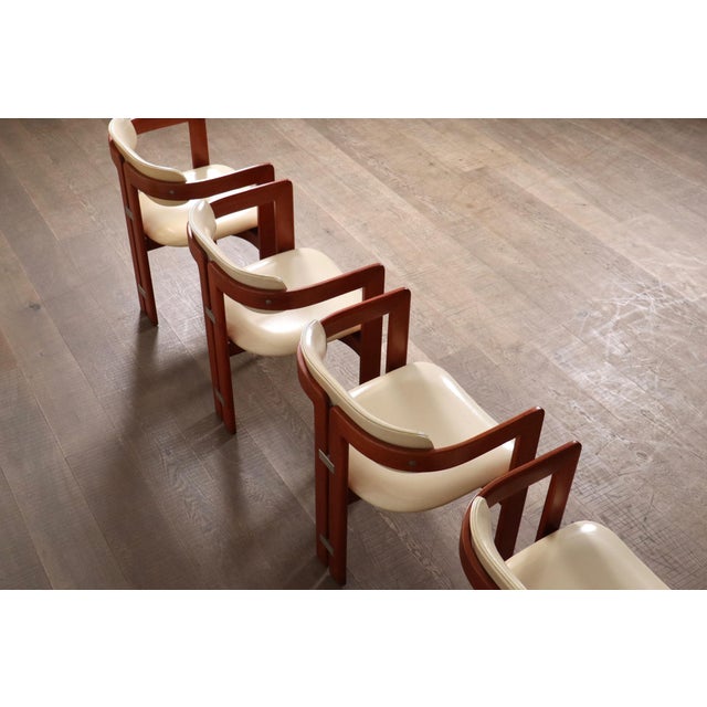 Pamplona Chairs by Augusto Savini for Pozzi, Italy, 1965, Set of 6 For Sale - Image 14 of 18