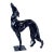 Art Deco Style Life Sized "Pat the Dog" Greyhound Figural Statue For Sale