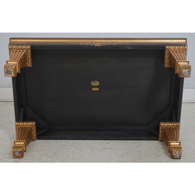 Karges Rothschild Neoclassical Painted Coffee Table For Sale - Image 13 of 14