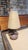 1970s 1970s Bostlund Mid-Century Ceramic Lamp With Original Fiberglass Shade For Sale - Image 5 of 7