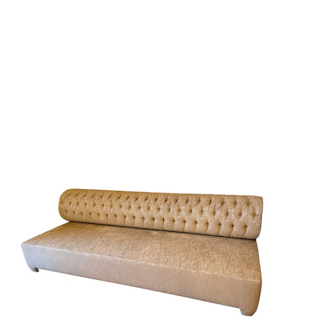 Custom Adriano Sofa by Promemoria, in Exhibition Piece conditions. Designed from 2000 Stamped by Maker