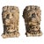 1970s Sarreid Carved Wood Lion Gargoyle Wall Shelves - Set of 2 For Sale - Image 13 of 13