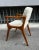 Set of Armchairs with Dark Wood Frame and White Bouclé Fabric, 2000s For Sale - Image 17 of 18