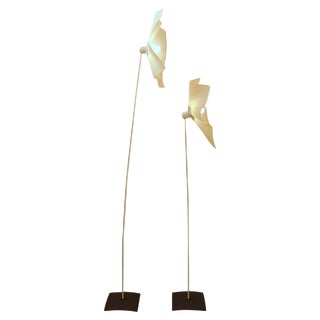Area Floor Lamps 160/210 by Mario Bellini and Giorgio Origlia, Set of 2 For Sale
