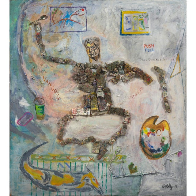 Giclée Print of "Art Goddess" by Regina Gately For Sale
