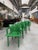 Model 4870 Armchairs in Green ABS by Anna Castelli Ferrieri for Kartell, 1980, Set of 4 For Sale - Image 9 of 9