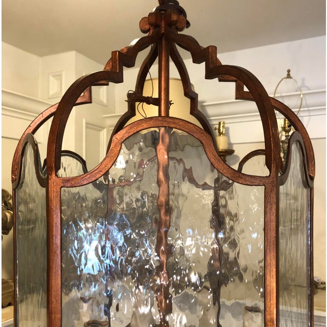 Vintage Dennis & Leen Lantern Chandelier Light Fixture ...