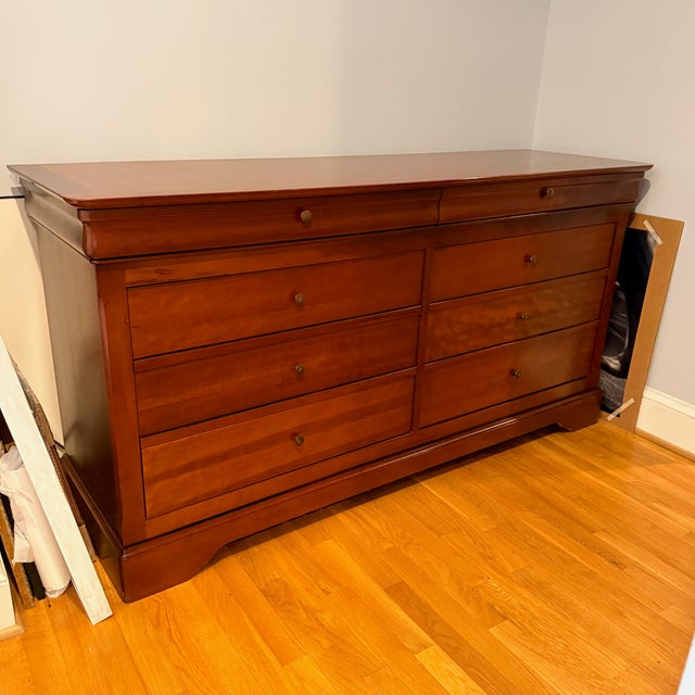 Grange Louis Phillippe 8 Drawer Dresser From Grange For Sale - Image 4 of 7