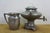 Late 20th Century Pewter Coffee Tea Samovar Service Percolator Creamer Pitcher Sugar Bowl - 4 Pcs For Sale - Image 11 of 18