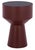 Sumiko Accent Table in Black / Bordeaux For Sale In Philadelphia - Image 6 of 6