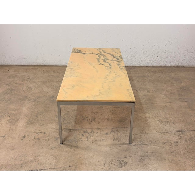 Marble Coffee Table by Florence Knoll for Knoll International, 1970s For Sale - Image 9 of 15