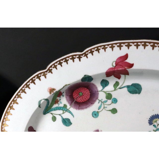 Anglo-Chinese Grandeur: Pair of Barr, Flight & Barr Worcester Porcelain Serving Dishes Circa 1804–1813 Description: A...