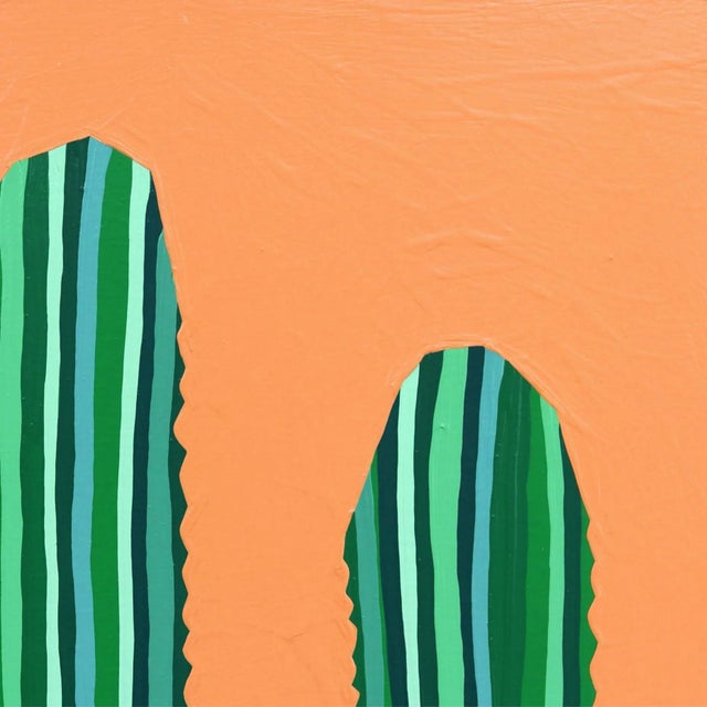 Abstract "Meloctones" Contemporary Minimalist Acrylic Painting by Will Beger For Sale - Image 3 of 8