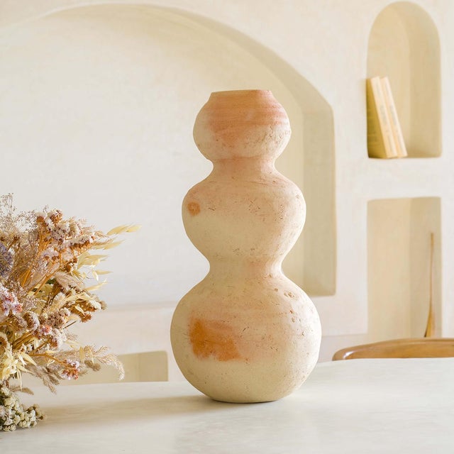 Unglazed Tamegroute Clay Sculpture by Azele Studio For Sale - Image 13 of 13