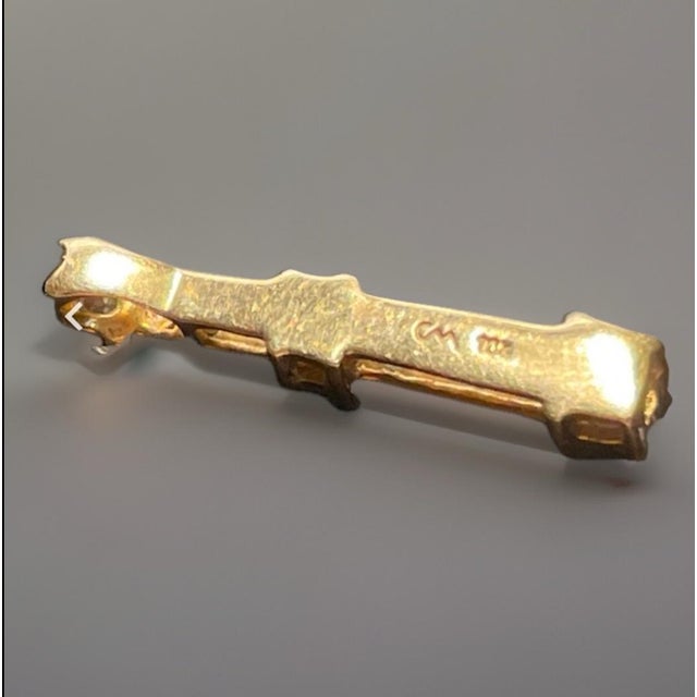 Diamond Pendant in 10k Gold For Sale - Image 4 of 4